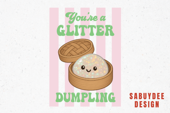 Glitter Dumpling DTF: A Creative Font for Standout Designs