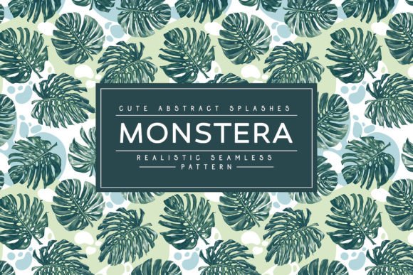 Monstera Pattern: A Fresh Take on Tropical Design Assets