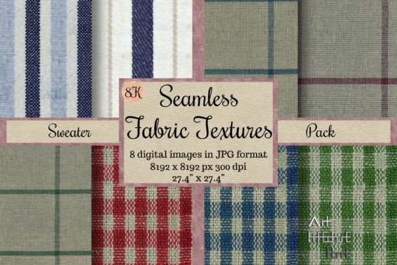 Seamless Fabric Textures: A Sweater Pack for Cozy Design