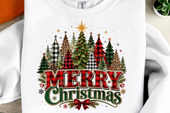 Unwrapping the Charm of Plaid and Leopard Print Christmas Trees